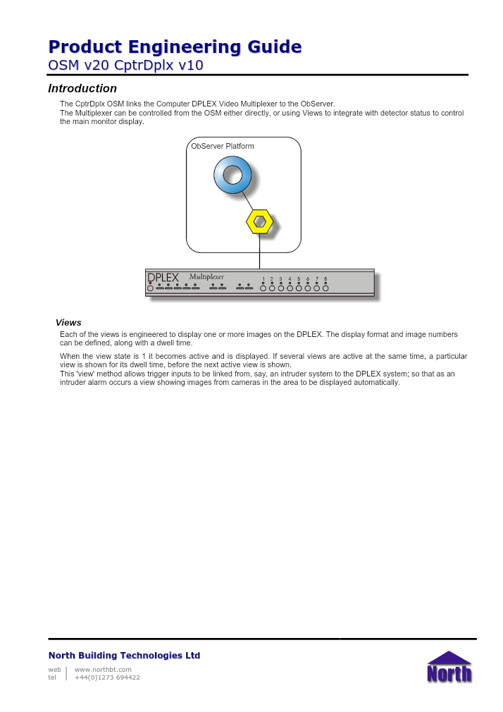 Preview thumbnail of page 1 of the CptrDplx Engineering Guide PDF document.